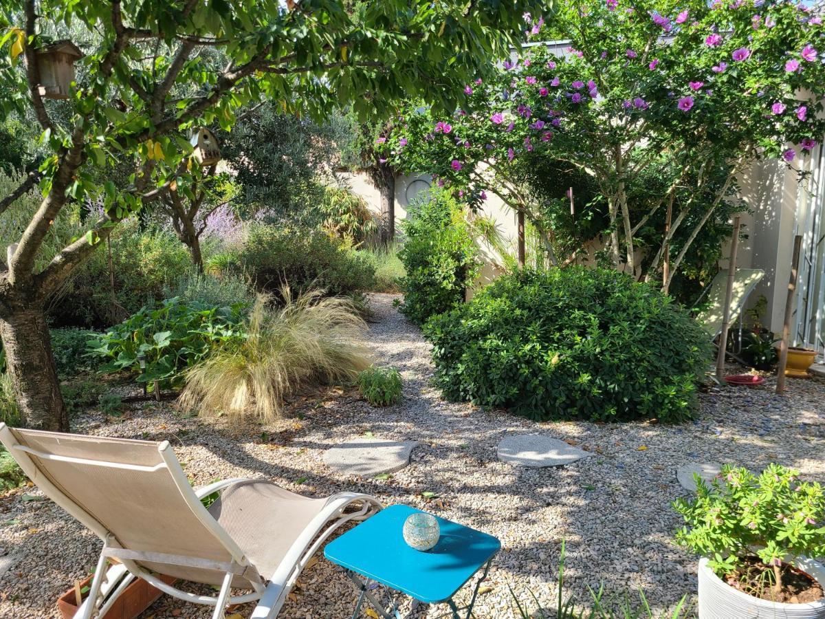 Ferienwohnung Chez Nous Dans Notre Petit Jardin Montpellier Exterior foto